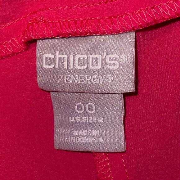 Chico Pink Zenergy Crop Pants size 2. - Picture 5 of 8
